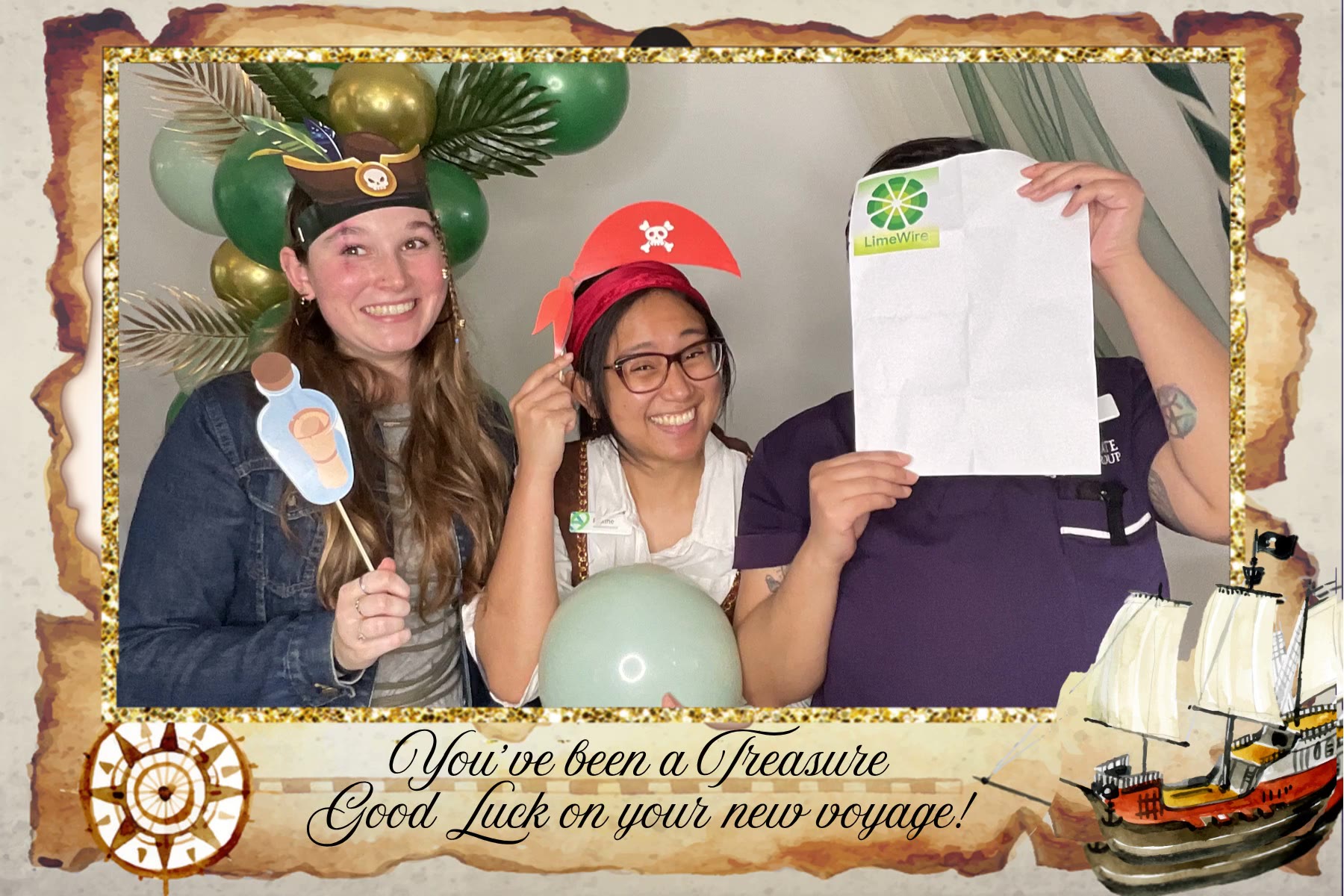 Sharon's leaving party photo booth video 8