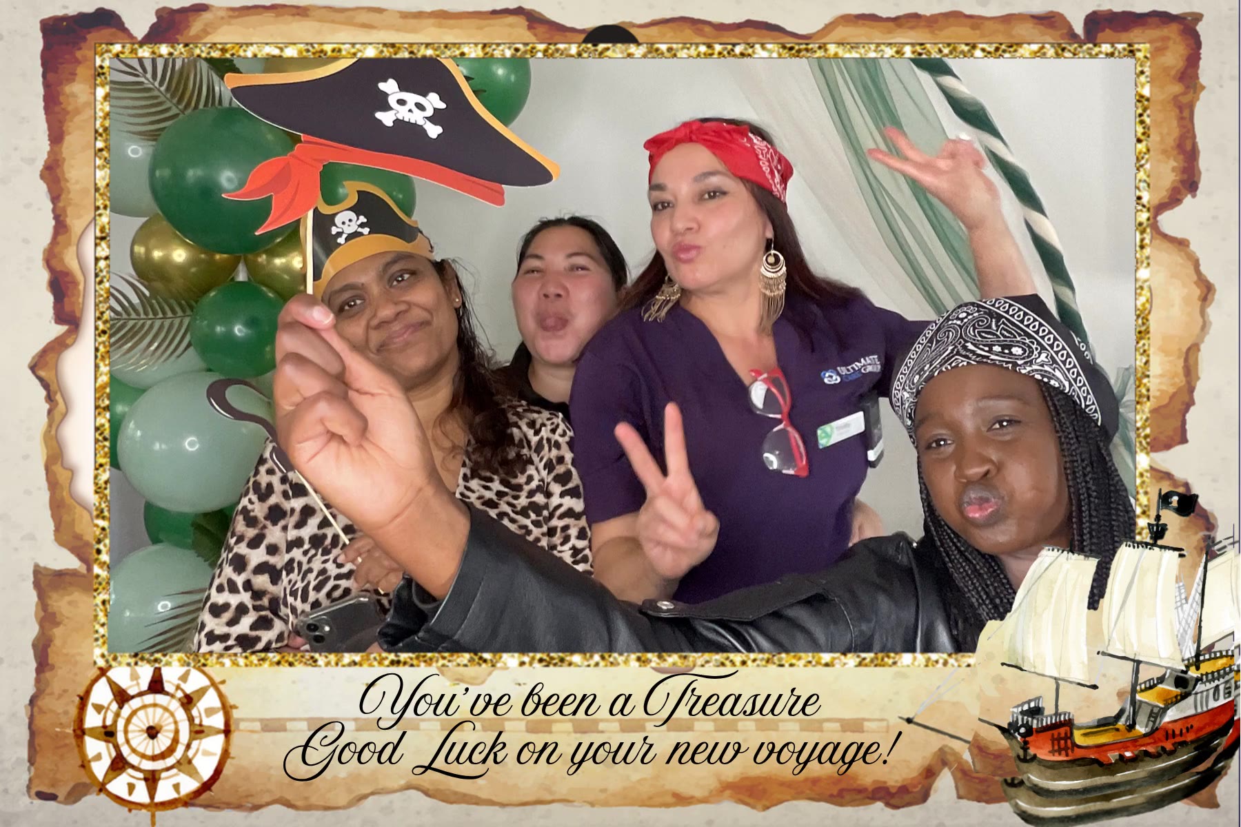 Sharon's leaving party photo booth video 11