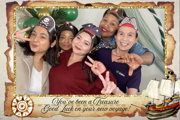 Sharon's leaving party photo booth photo 4