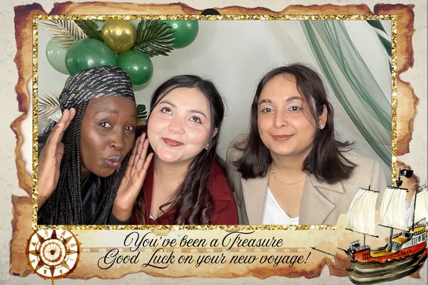 Sharon's leaving party photo booth photo 8