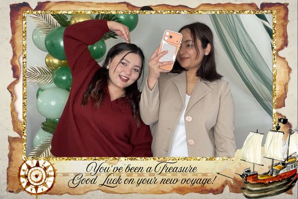 Sharon's leaving party photo booth photo 10