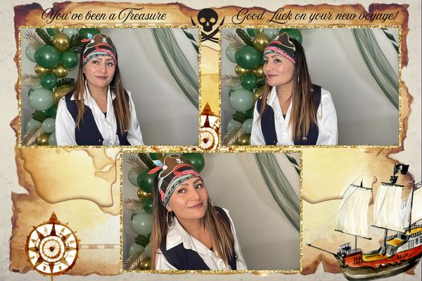 Sharon's leaving party photo booth photo 11