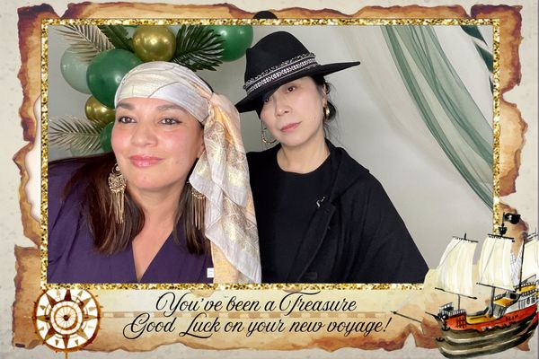 Sharon's leaving party photo booth photo 12