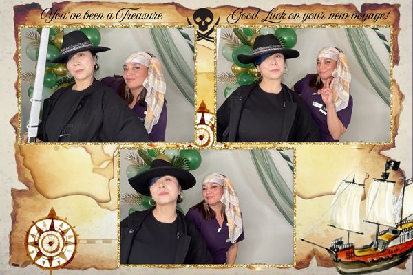 Sharon's leaving party photo booth photo 13