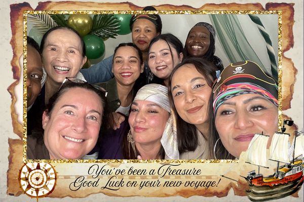 Sharon's leaving party photo booth photo 18