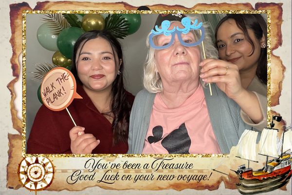 Sharon's leaving party photo booth photo 21