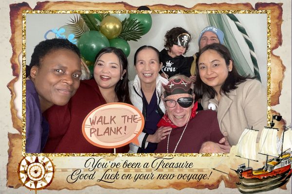 Sharon's leaving party photo booth photo 22