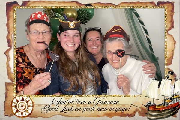Sharon's leaving party photo booth photo 25