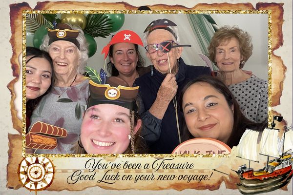 Sharon's leaving party photo booth photo 26