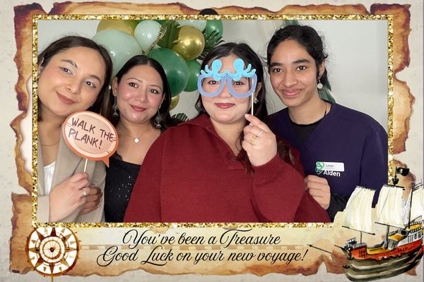 Sharon's leaving party photo booth photo 27