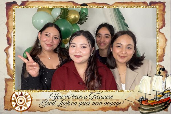 Sharon's leaving party photo booth photo 28