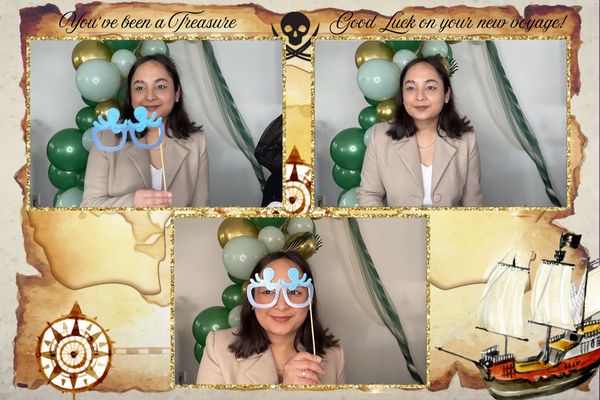 Sharon's leaving party photo booth photo 30