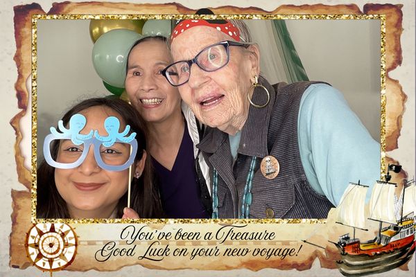 Sharon's leaving party photo booth photo 31