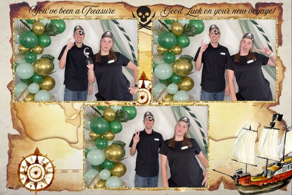 Sharon's leaving party photo booth photo 32
