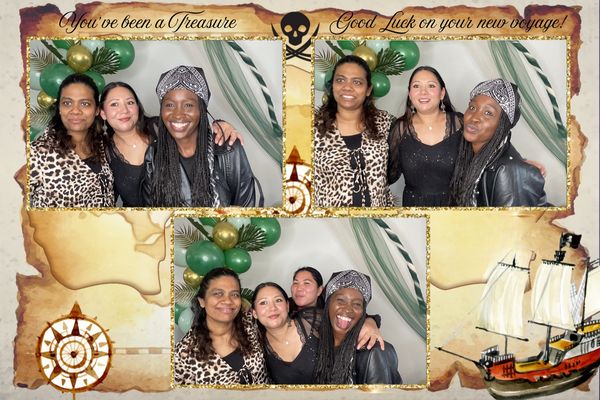 Sharon's leaving party photo booth photo 35