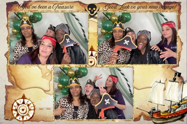 Sharon's leaving party photo booth photo 36