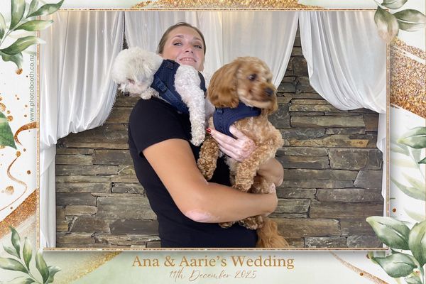 Ana & Arrie's Wedding - Selfie Central photo booth 