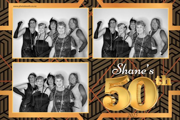 Shane's 50th Birthday - Selfie Central photo booth 