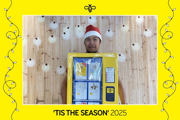 Mercury Christmas Party photo booth photo 3