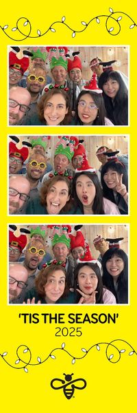 Mercury Christmas Party photo booth photo 15