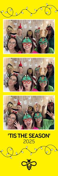 Mercury Christmas Party photo booth photo 18