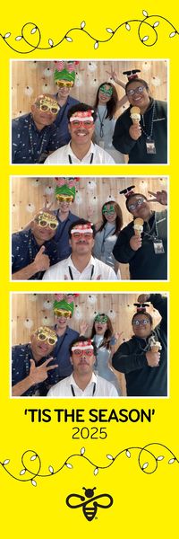 Mercury Christmas Party photo booth photo 25