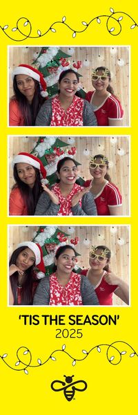 Mercury Christmas Party photo booth photo 29