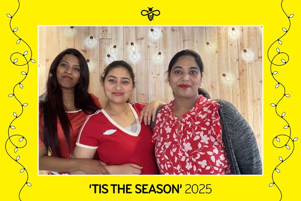 Mercury Christmas Party photo booth photo 33