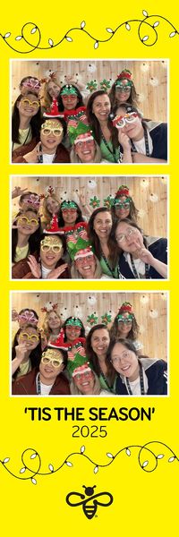 Mercury Christmas Party photo booth photo 44