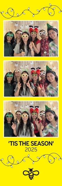 Mercury Christmas Party photo booth photo 46
