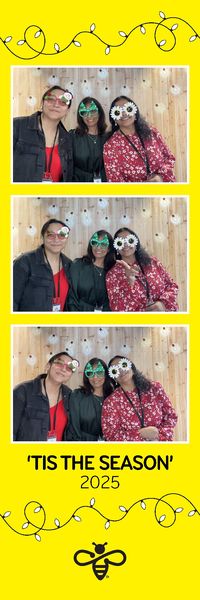 Mercury Christmas Party photo booth photo 47