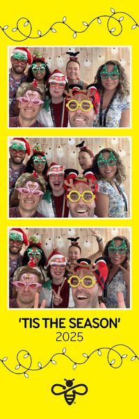 Mercury Christmas Party photo booth photo 49