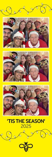 Mercury Christmas Party photo booth photo 53