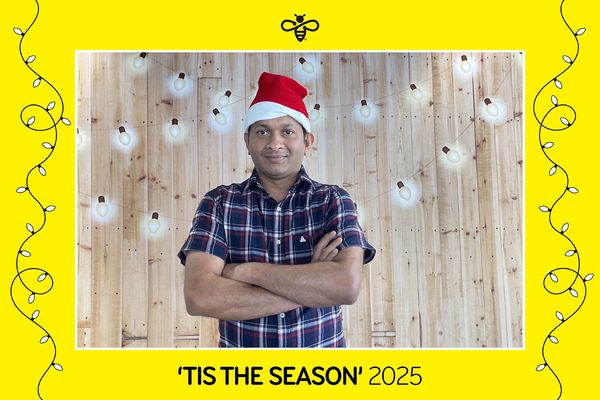 Mercury Christmas Party photo booth photo 57