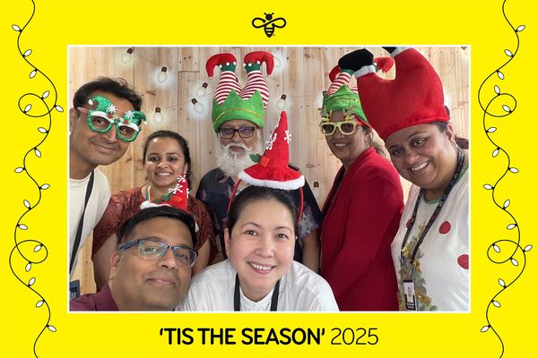 Mercury Christmas Party photo booth photo 59