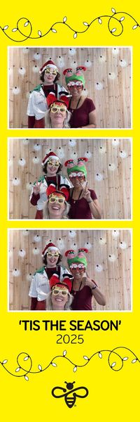 Mercury Christmas Party photo booth photo 60