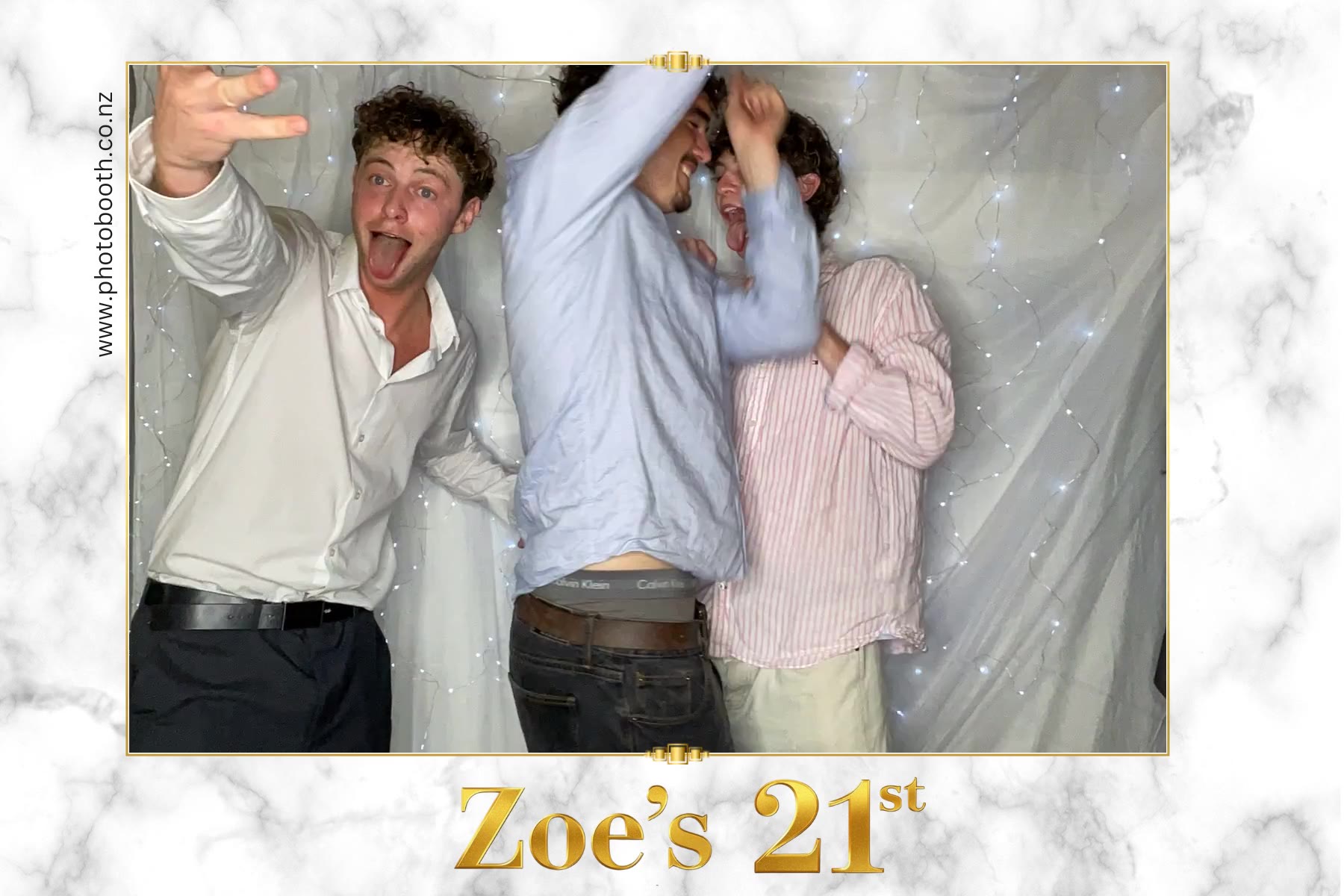 Zoe's 21st photo booth video 21