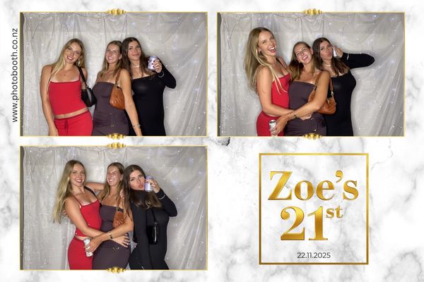 Zoe's 21st photo booth photo 21