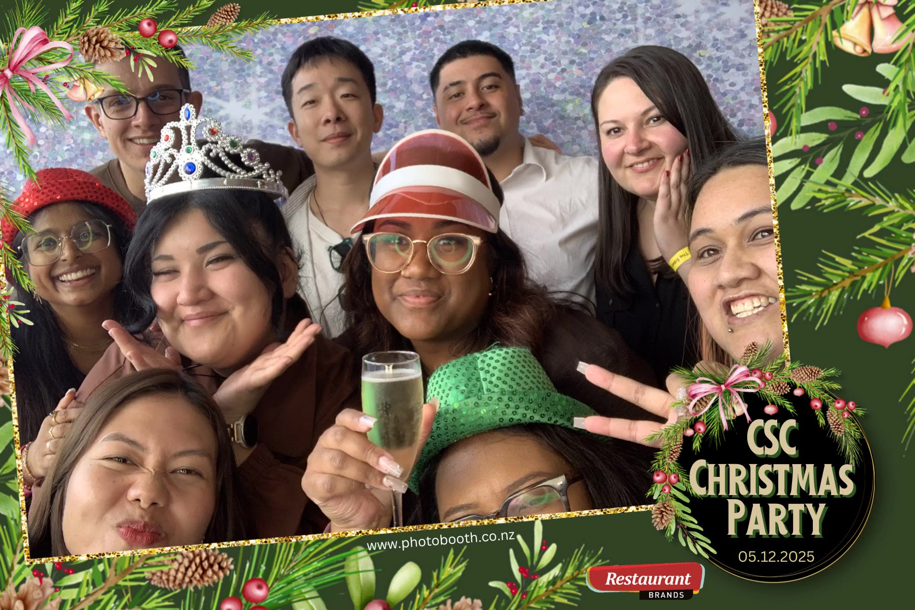 Video from Restaurant Brands Christmas Party