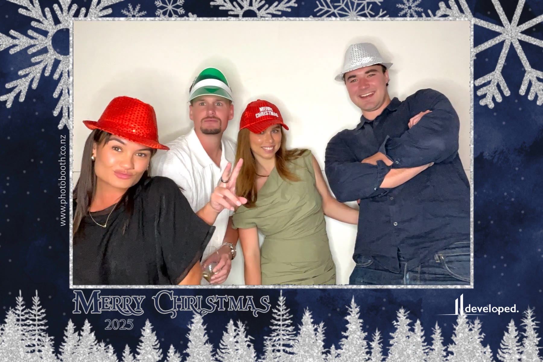 Developed Christmas Event photo booth video 1