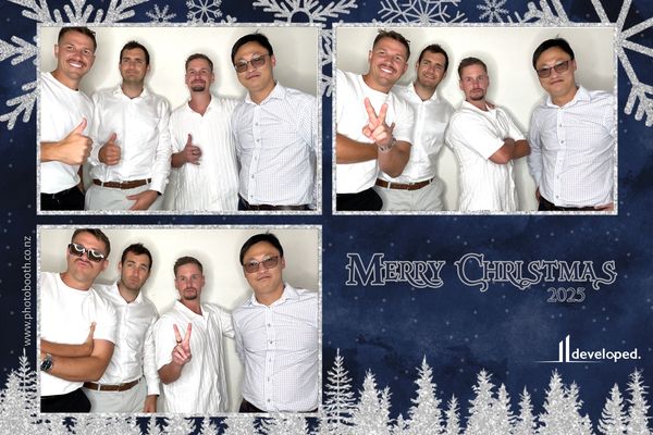 Developed Christmas Event photo booth photo 3
