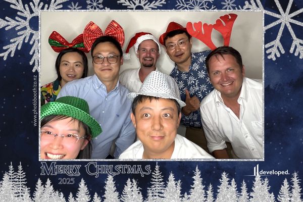 Developed Christmas Event photo booth photo 4