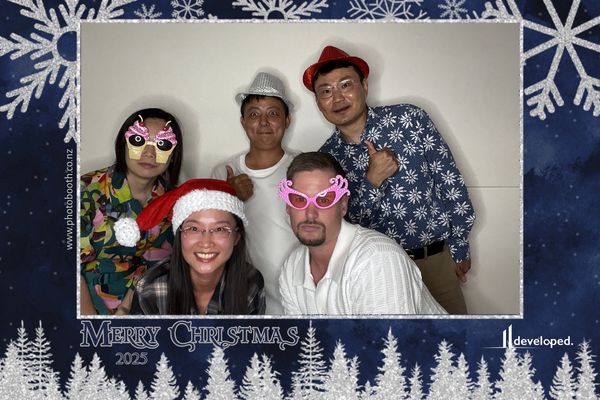 Developed Christmas Event photo booth photo 5