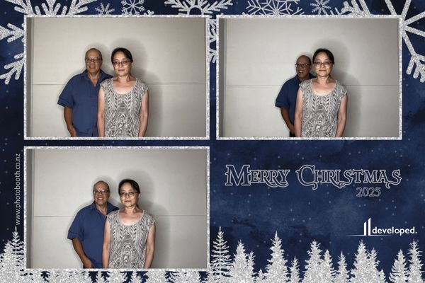 Developed Christmas Event photo booth photo 11