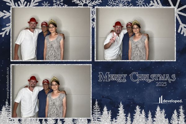 Developed Christmas Event photo booth photo 12