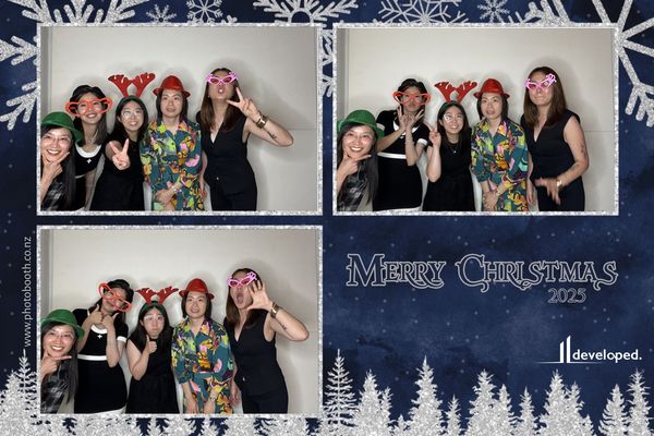 Developed Christmas Event photo booth photo 13