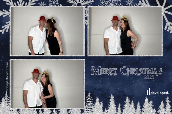 Developed Christmas Event photo booth photo 14