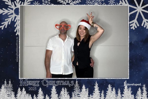 Developed Christmas Event photo booth photo 15