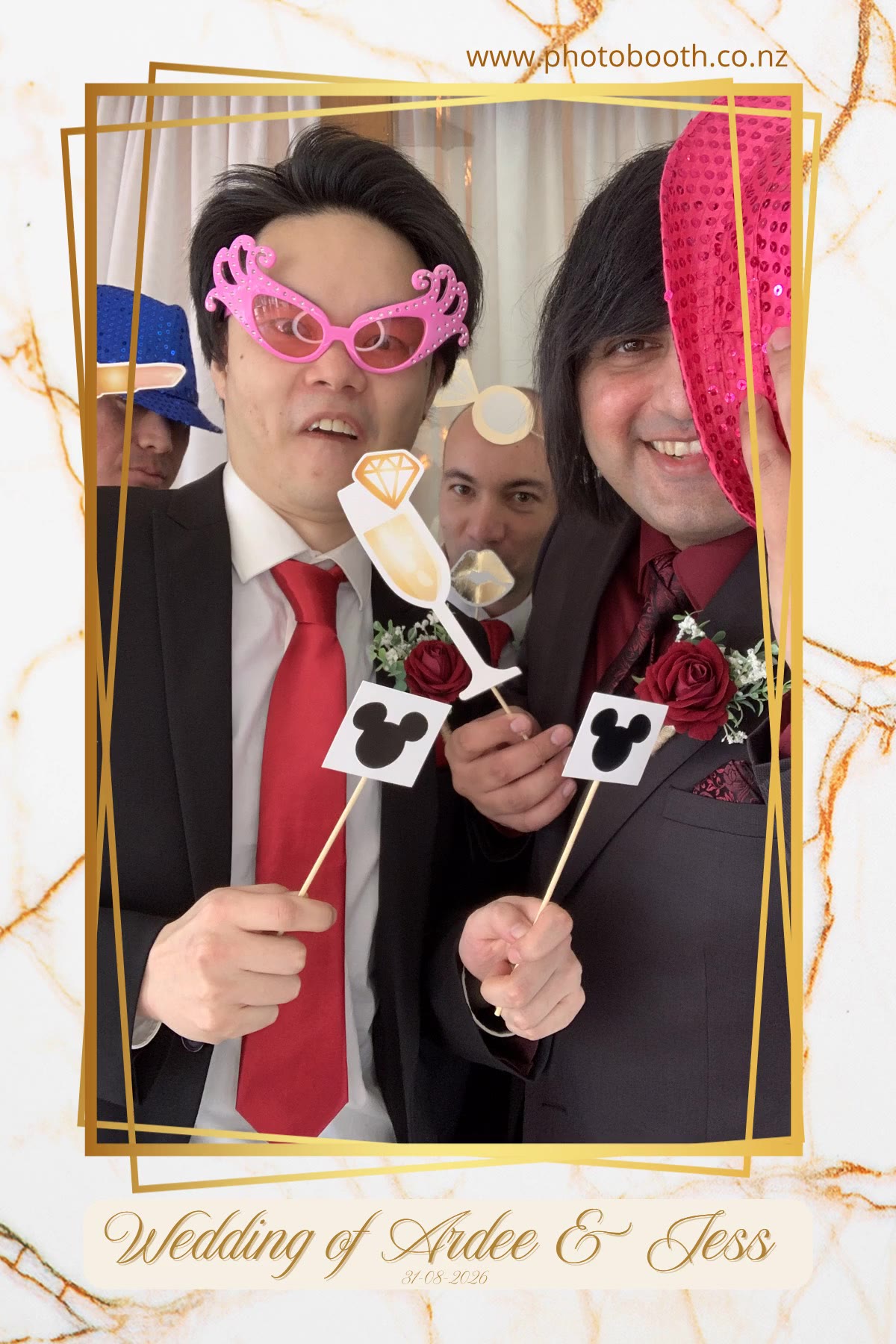 Jess and Ardee photo booth video 1