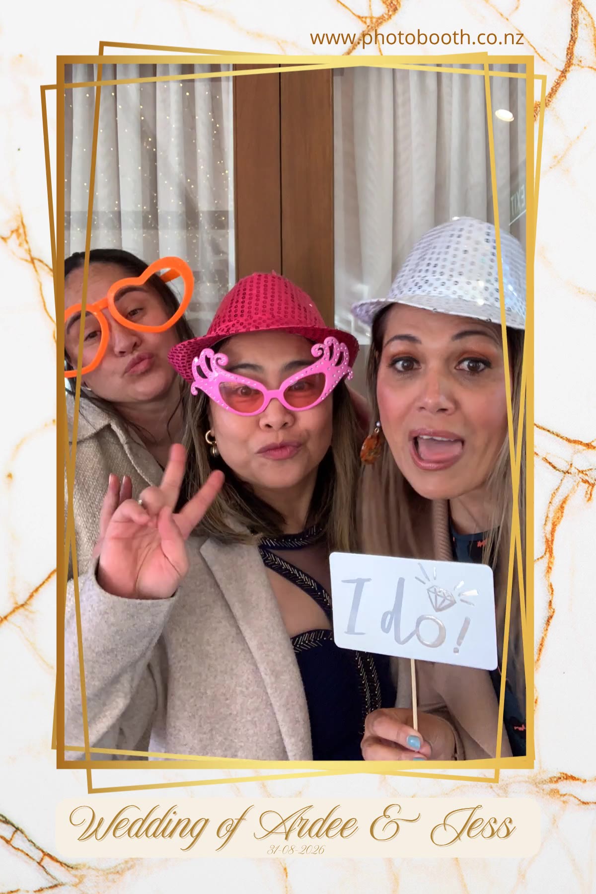 Jess and Ardee photo booth video 3